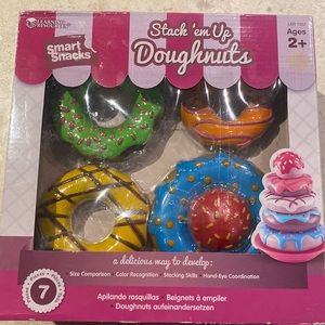 Learning Resources Stack 'em Up Doughnuts Toy Set - Multicolor